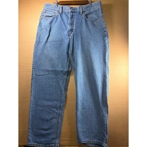 Levi's 550 Relaxed Fit Jeans Mens 38x30 Blue Denim Classic Tapered Leg Pants